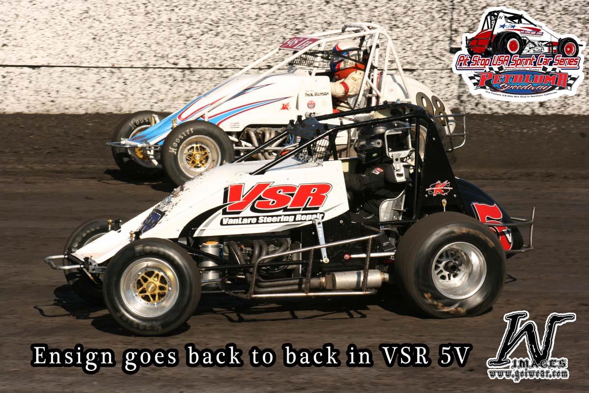 Stephen Allard and Geoff Ensign Post Civil War / Pit Stop USA Sprint Car Series Victories