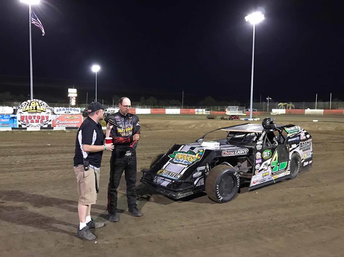 Adams Posts a Pair of Podium Finishes