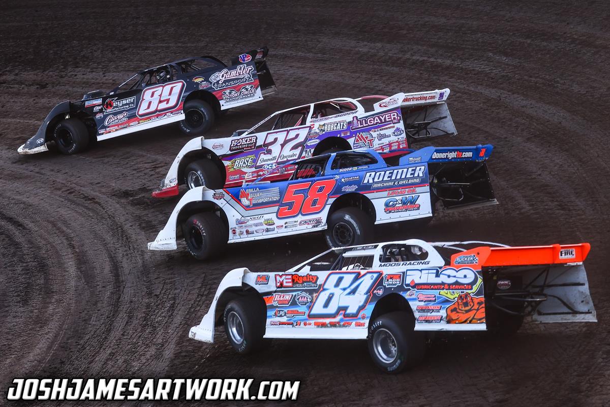 Fairbury Speedway (Fairbury, IL) – Castrol FloRacing Night in America – May 14th, 2022. (Josh James Artwork)