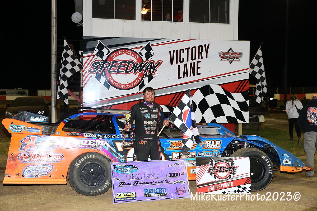 Hahne Hangs on to take Victory in Dubuque