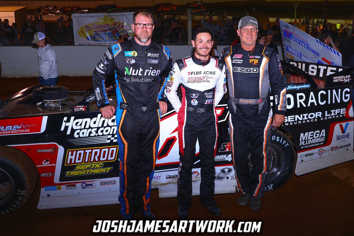 Volunteer Speedway (Bulls Gap, TN) – Kyle Larson Late Model Challenge – April 6th, 2023. (Josh James Artwork)