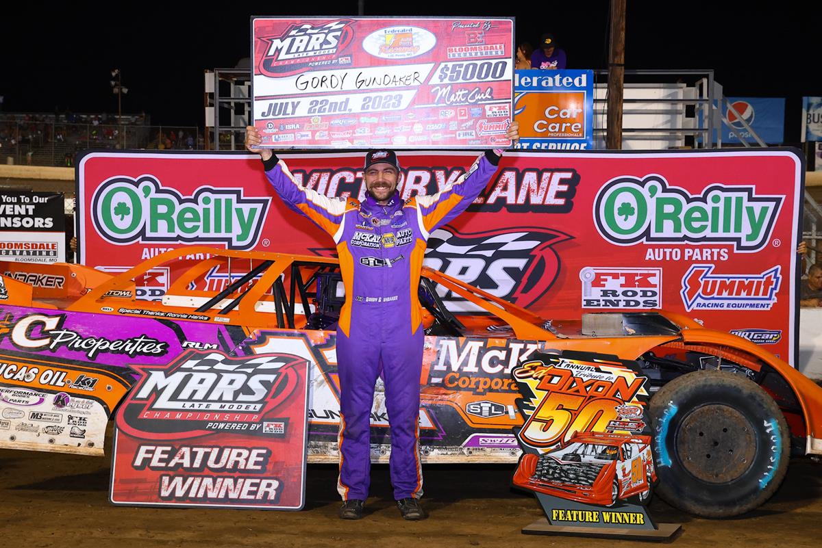 Official Summary of Results July 22, 2023 Federated Auto Parts Raceway @ I-55