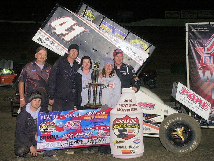 The Cajun Rages in Brownfield Memorial Prelim; Johnson Takes Second Lucas Oil Sprint Car Win of the Year!