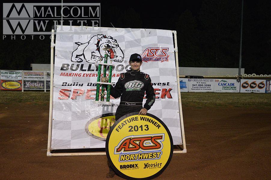 Crockett grabs third Bully Dog Speedweek Victory