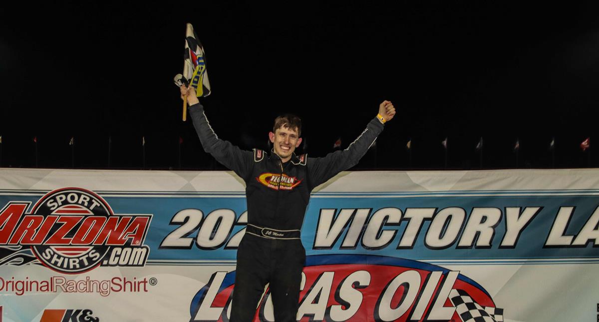 Morton captures USRA B-Mod victory in Lucas Oil Speedway Weekly Racing Series headliner
