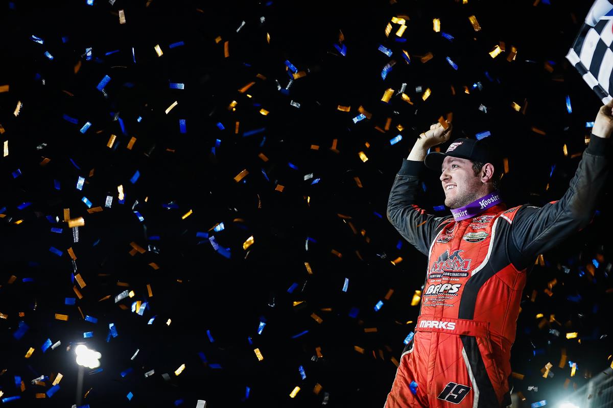 Brent Marks Takes New Team to Victory Lane in World of Outlaws Season Finale