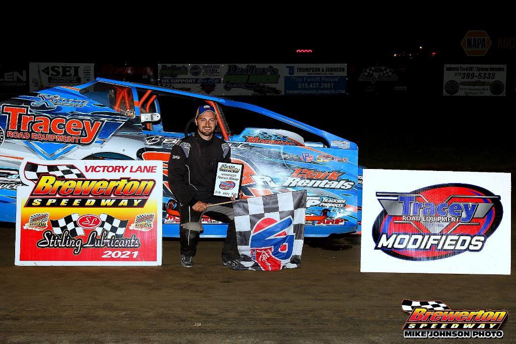 Ron Davis III Wins Second Exciting Brewerton Speedway Modified Feature