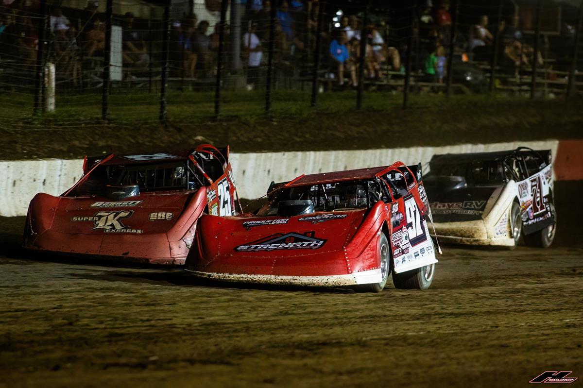 I-80 Speedway (Greenwood, NE) – Lucas Oil Late Model Dirt Series – Imperial Tile Silver Dollar Nationals – July 22nd-24th, 2022. (Heath Lawson photo)