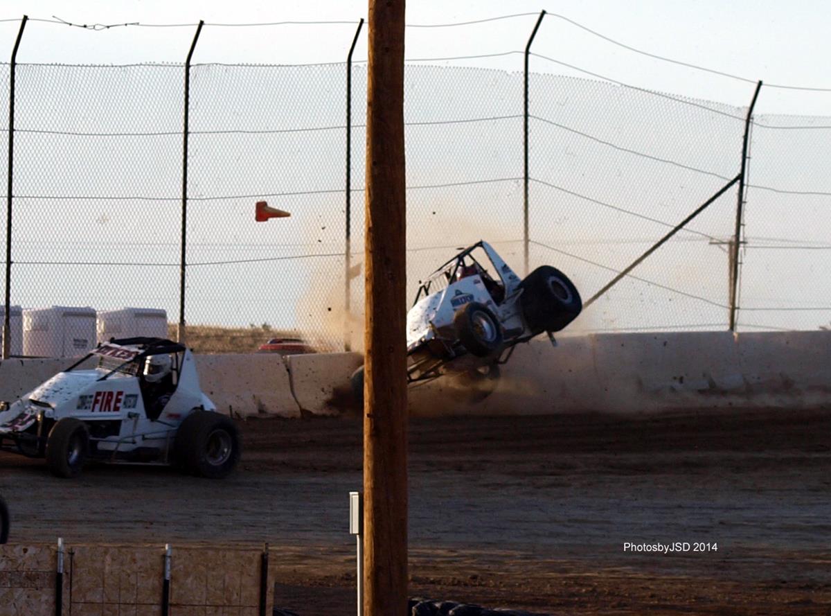 First Race in Sprint Car in 2014 not good