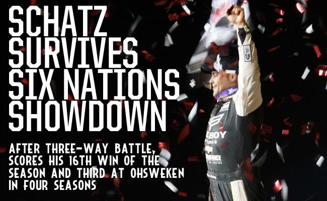 Schatz Wins Three-Way Battle at Ohsweken