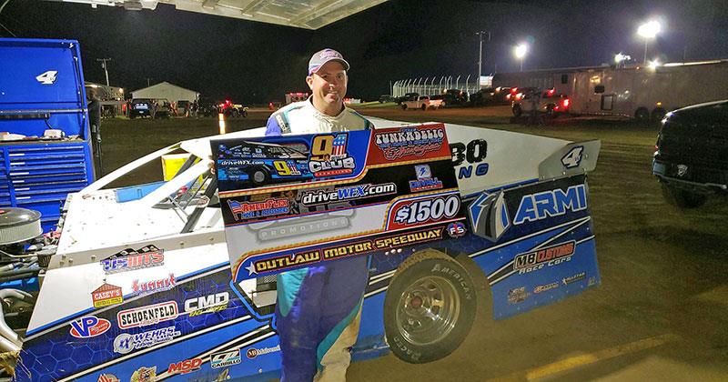 Wolff completes Funkadelic Dirt Track & Honky Tonk Extravaganza hat trick
