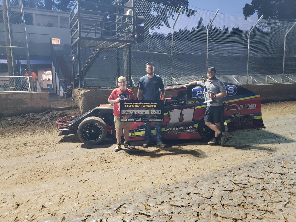 Winebarger Wows Cottage Grove Crowd With Midweek Mayhem Victory; Shandy, B. Bryant, And Applebee Also Earn Wins