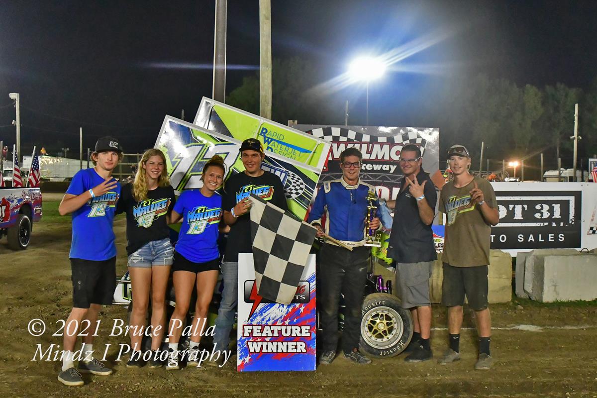 Malueg Wins Fair Race