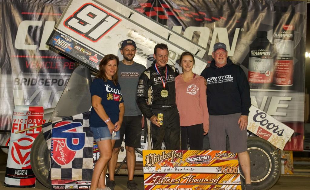 Reinhardt Captures $15,000 Oktoberfest Victory at Bridgeport