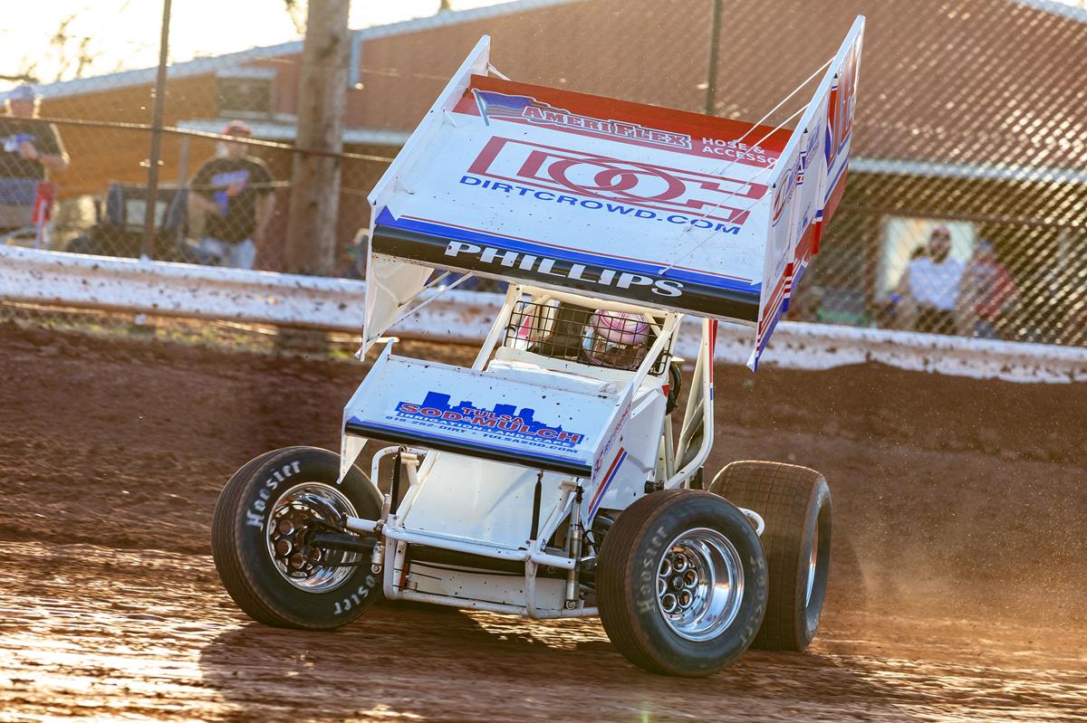 Phillips Records First Top 10 of the Season During Debut at Oklahoma Sports Park