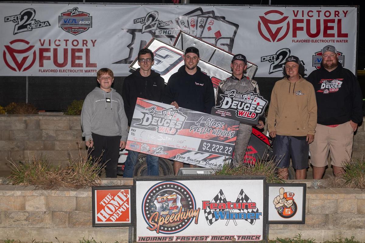 Schroeder Rolls Top Shelf For A-Class Win During Deuces Wild Shootout Prelim
