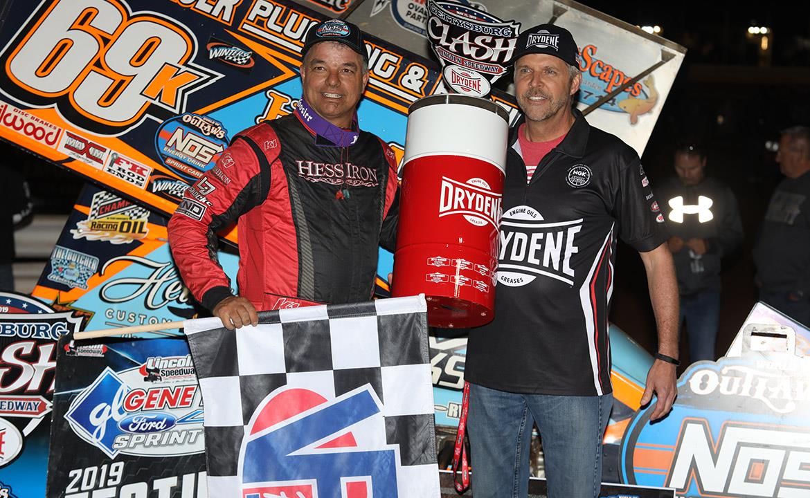 Lance Dewease out duels World of Outlaws for PA Posse victory in Abbottstown