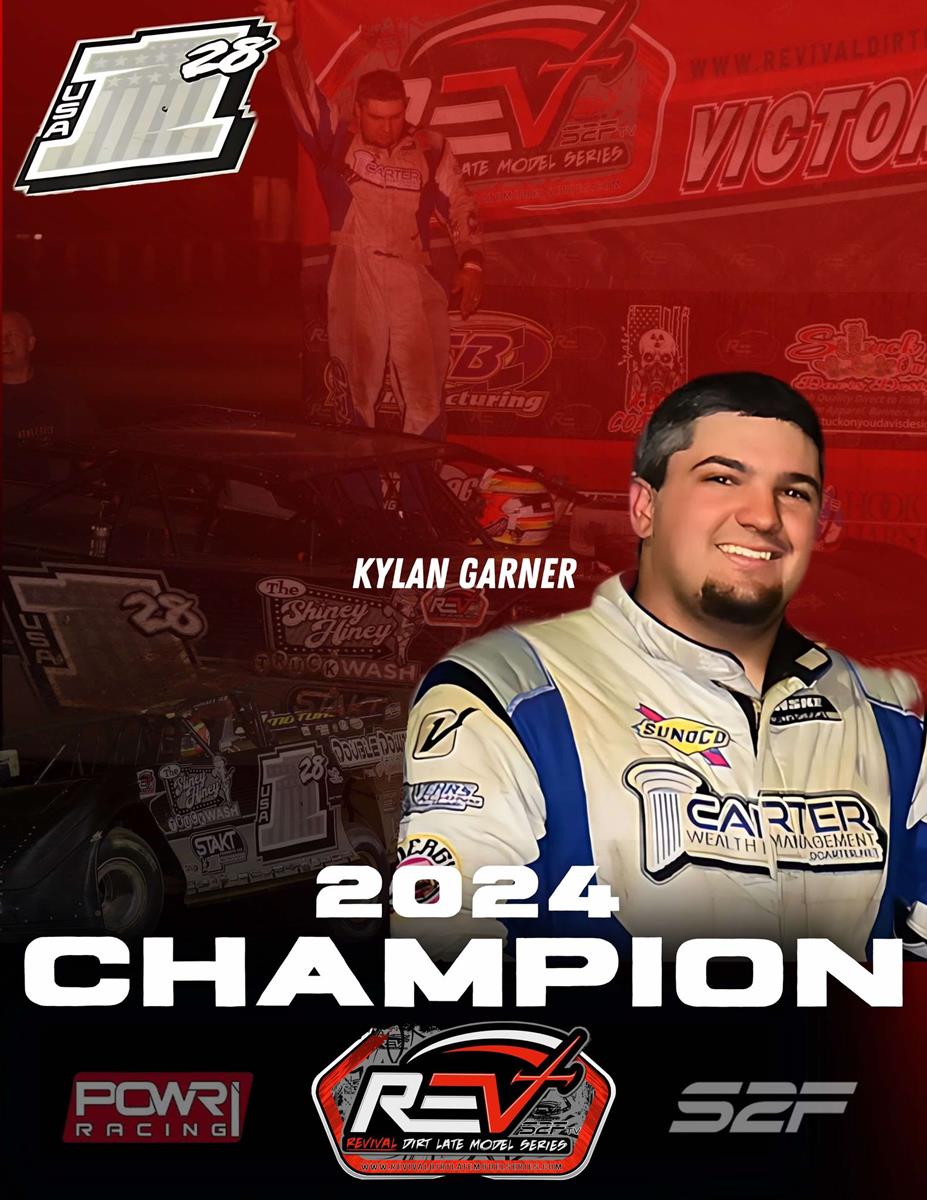 Kylan Garner Claims Inaugural Revival Dirt Late Model Series Championship Title; Adrien Hickman Takes Rookie of the Year Honors