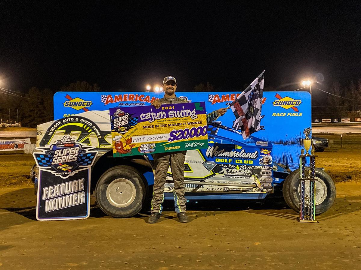 Best for Last: Sheppard Pockets $20,000 Mods in the Marsh™ Victory at Super Bee Speedway