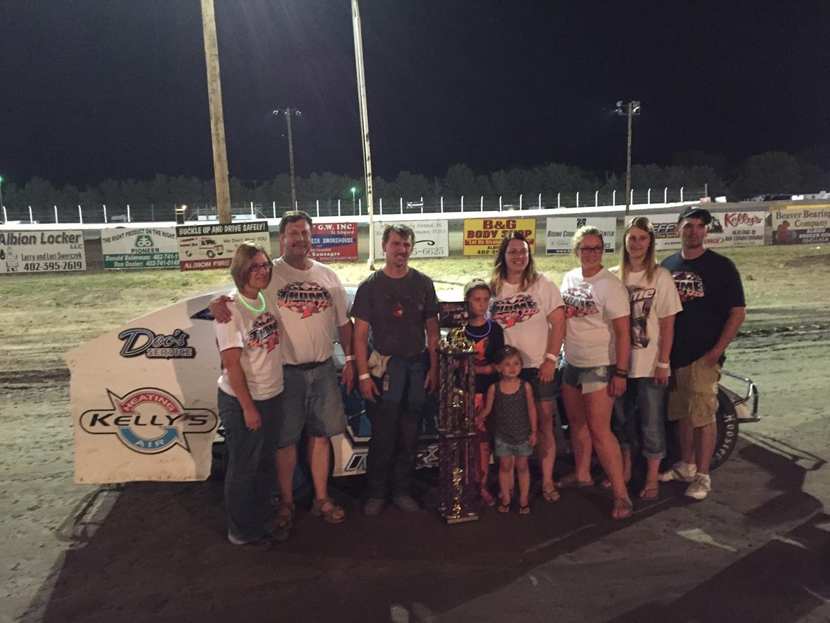 Tyler Iverson is The 2015 Shane Thome Memorial Race Champion