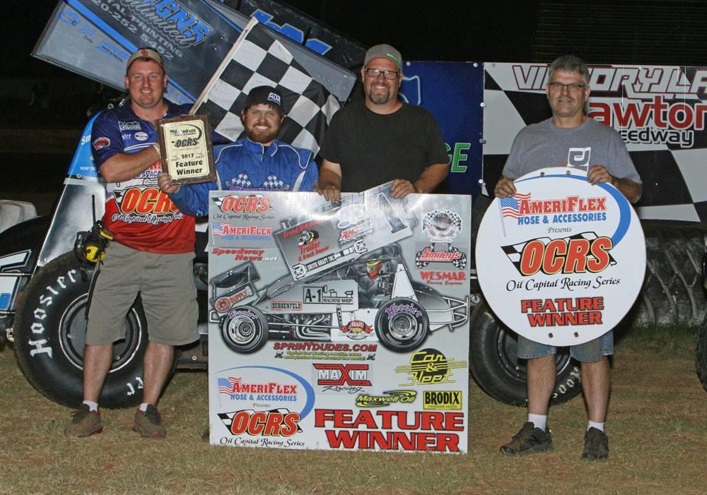 Deal Burns the dirt up at Lawton for OCRS WIN