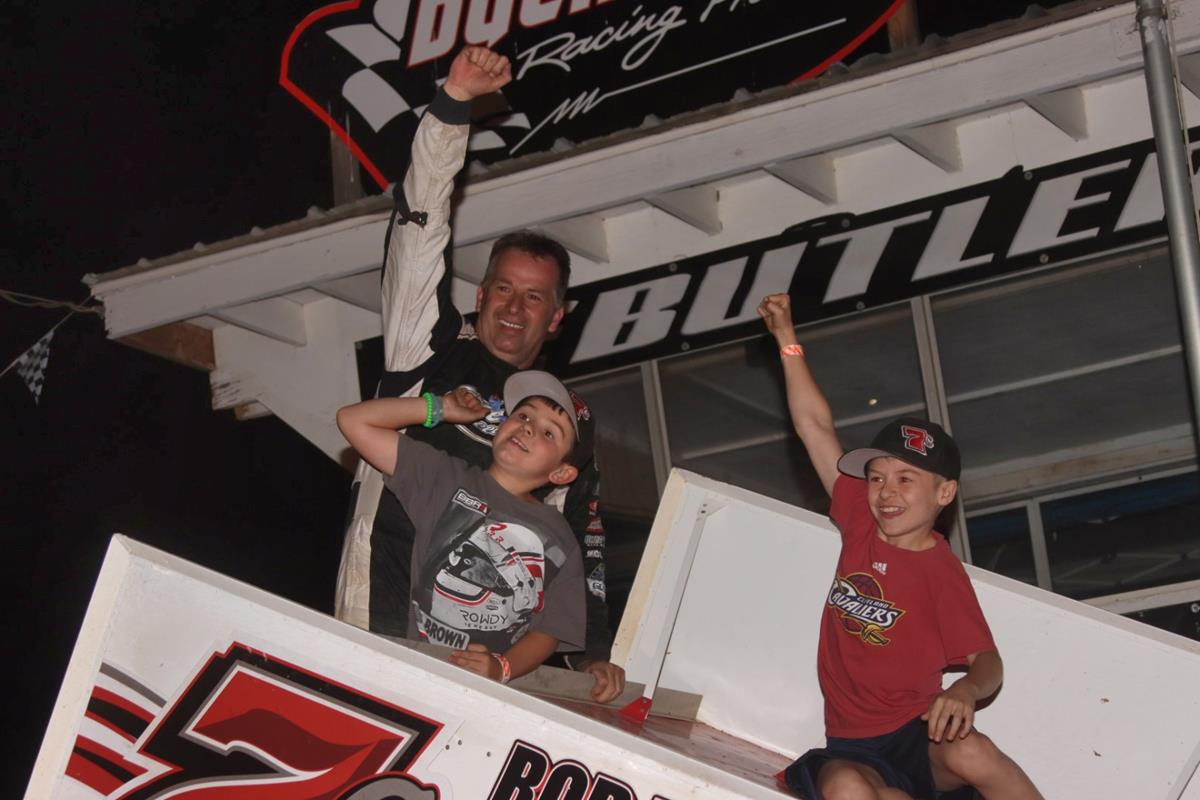 GRESSMAN DOUBLES UP THIS WEEKEND WITH HIS SECOND WIN AT BUTLER SPEEDWAY