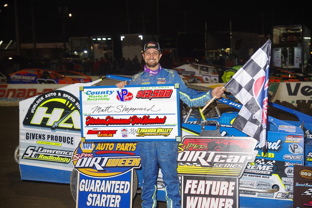 Matt Sheppard triumphs at Lebanon Valley