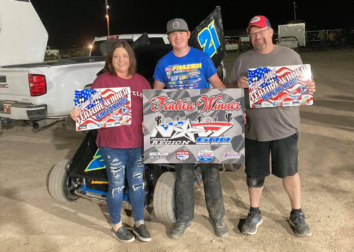 Stelzig Sweeps NOW600 Desert Region Event at Fairgrounds Speedway on Friday Night