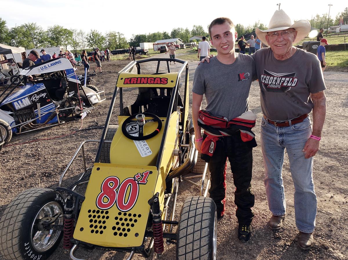 Johnny Kringas Drives for car owner Nelson Stewart
