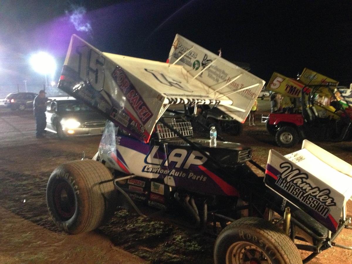 Wampler Solid in Return to Champ Sprints at Lawton Speedway