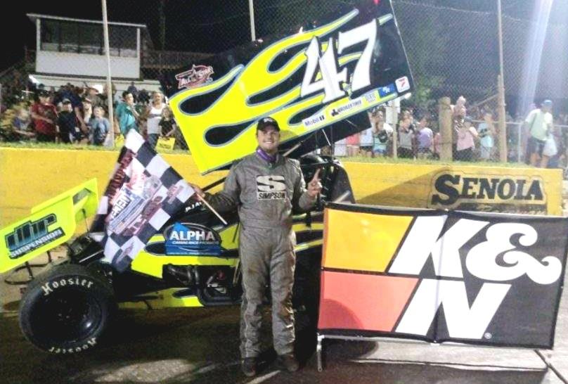 Eric Riggins, Jr. scores career-fifth Senoia Raceway victory lane stop on Saturday