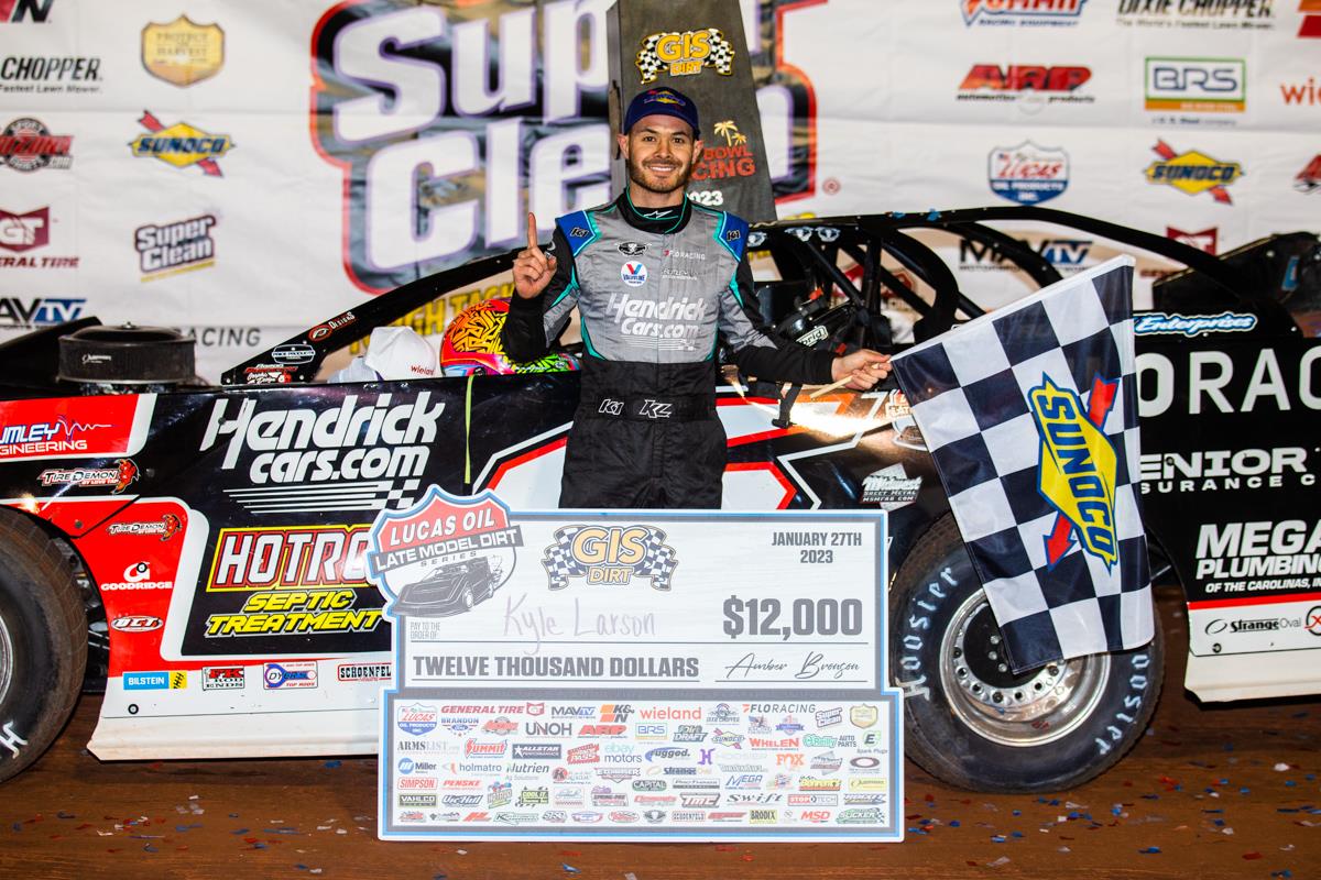 Kyle Larson Wins Thriller at Golden Isles