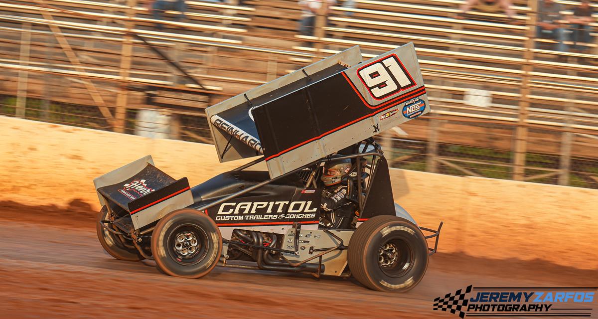 Reinhardt in the Top Ten Again at BAPS Motor Speedway