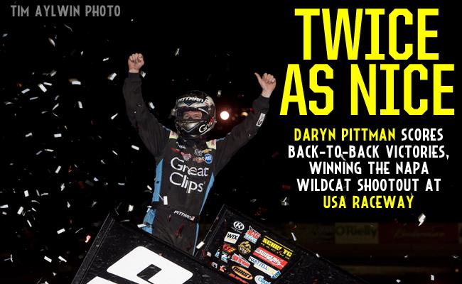 Pittman Goes Back-to-Back, Wins at USA