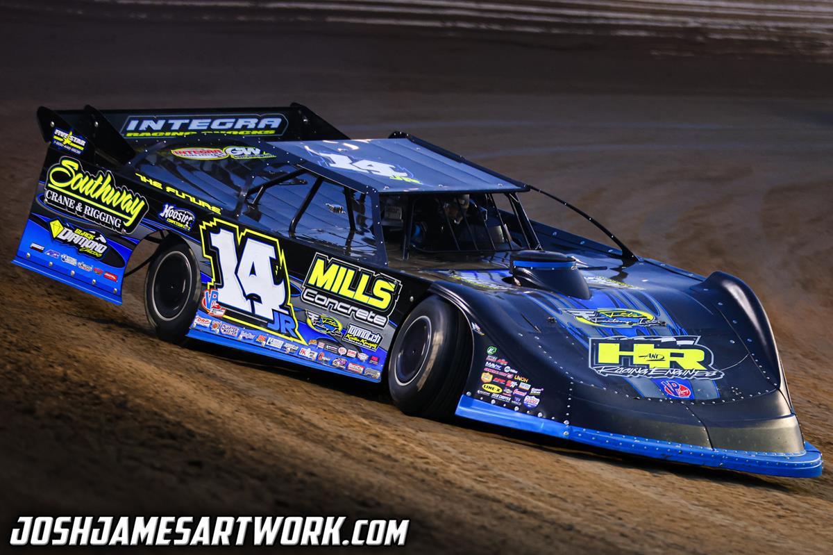 Volusia Speedway Park (Barberville, FL) – World of Outlaws Case Construction Late Model Series – DIRTcar Nationals – February 14th-19th, 2022. (Josh James Artwork)
