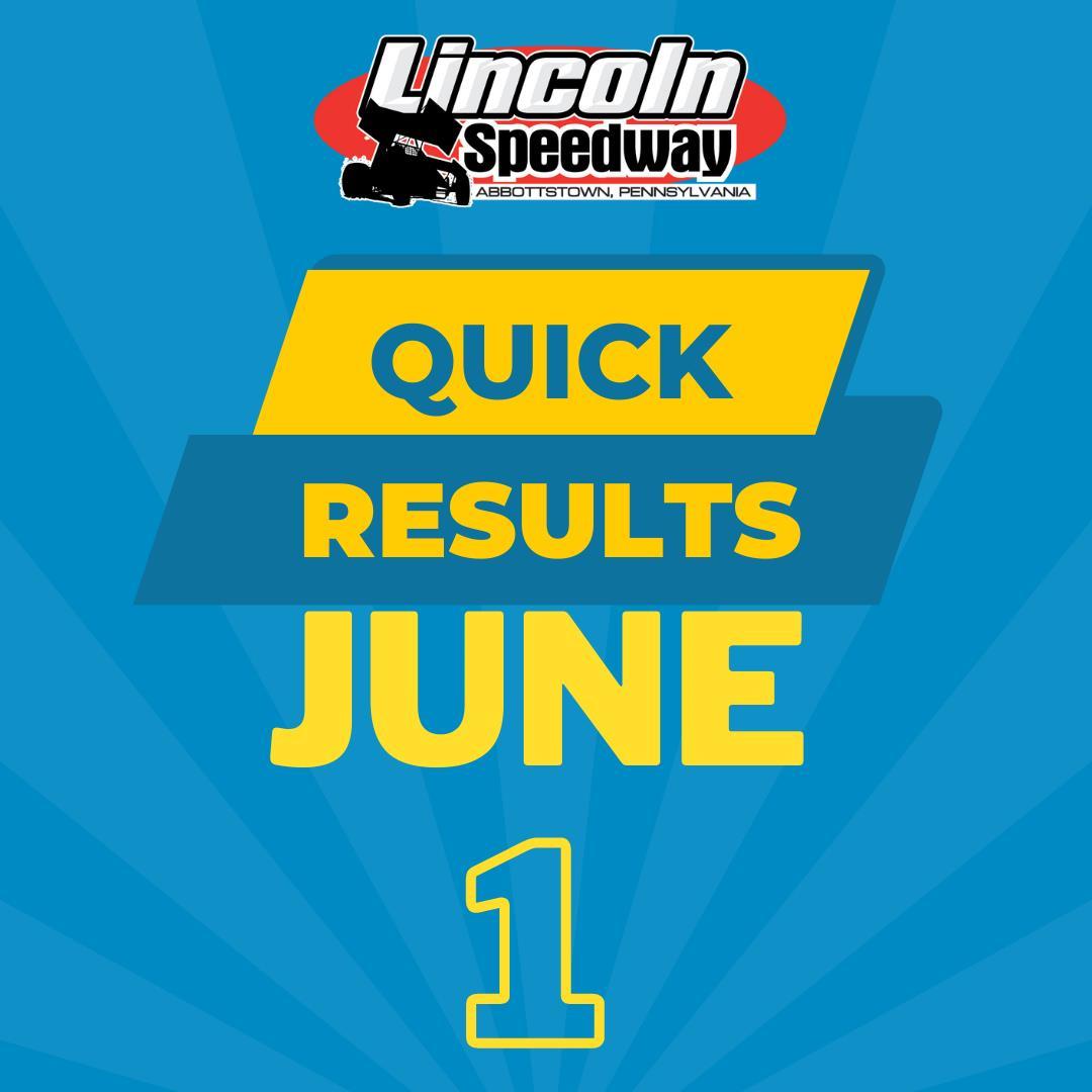Quick Results - June 1, 2024