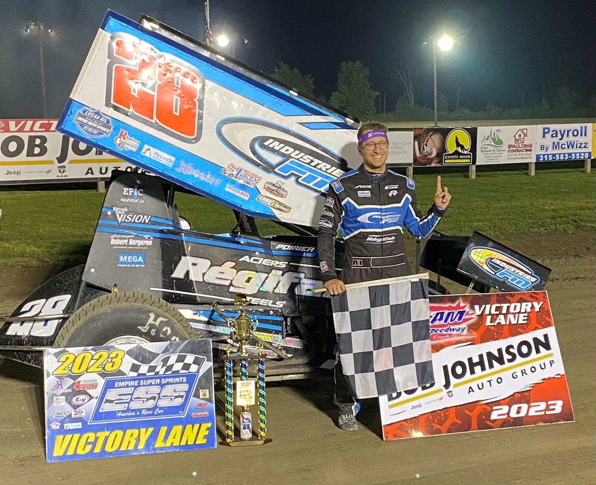 Poirier On Top at Can-Am for $2,500 CNY Speedweek Win