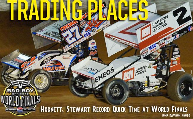 Hodnett, Stewart Record Quick Time at World Finals