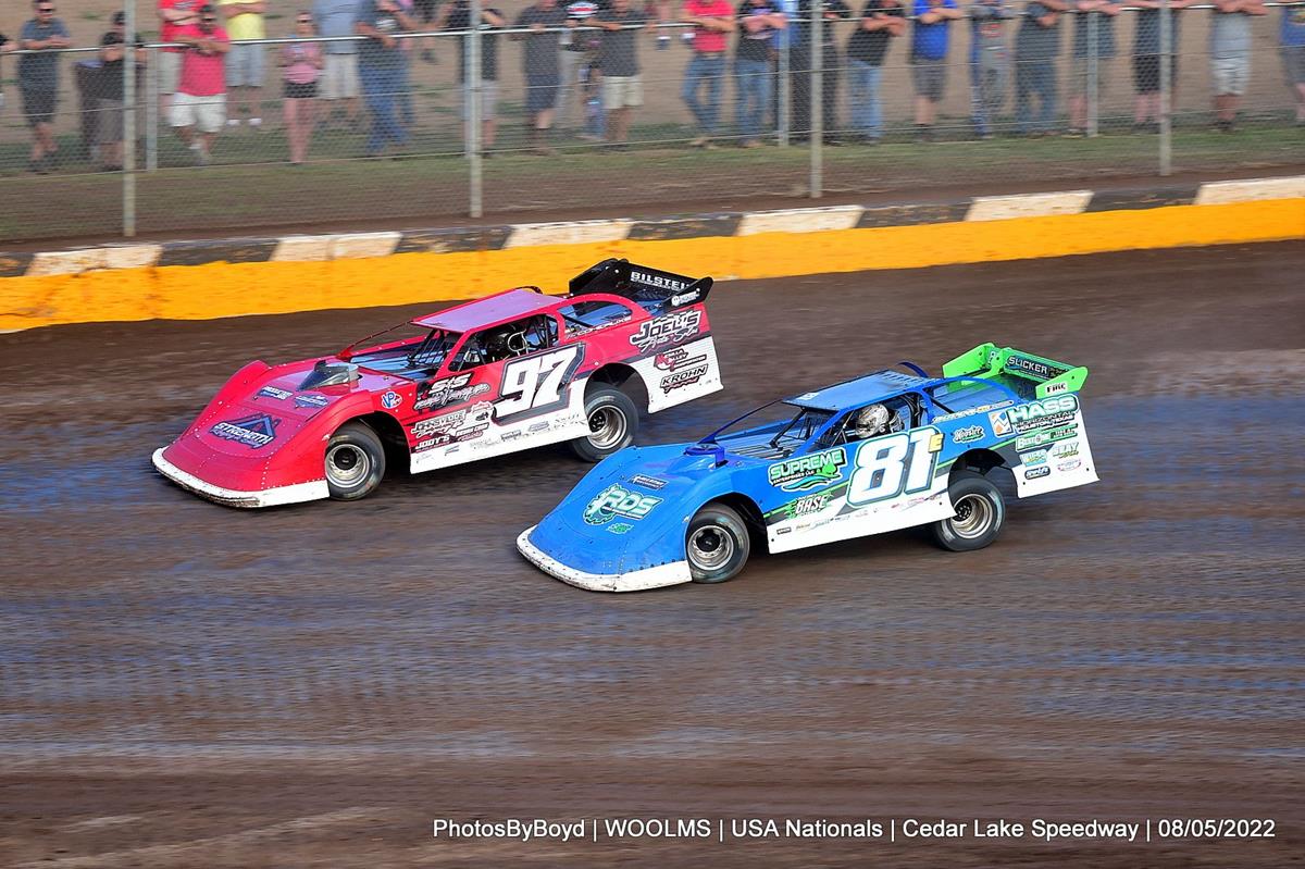 Cedar Lake Speedway (New Richmond, WI) – World of Outlaws Case Late Model Series – USA Nationals – August 4th-6th, 2022. (Todd Boyd photo)