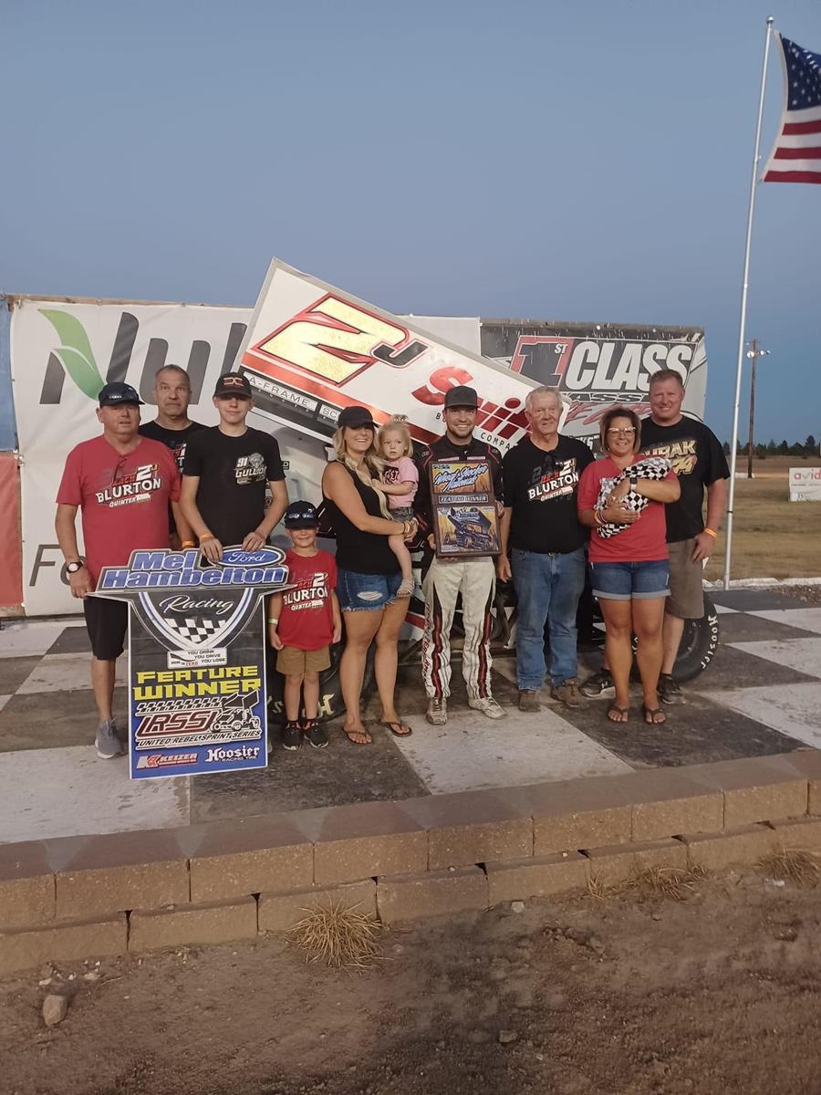 Blurton Completes Wheat Shocker Sweep