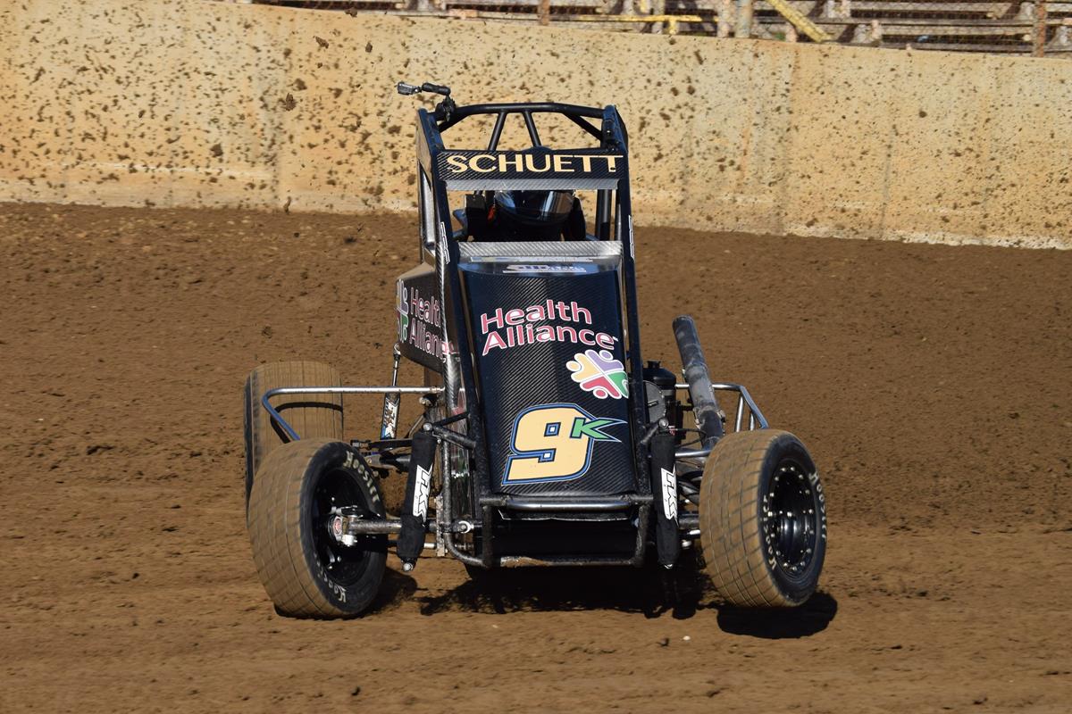 Schuett ends POWRi Speed Week with a top ten finish
