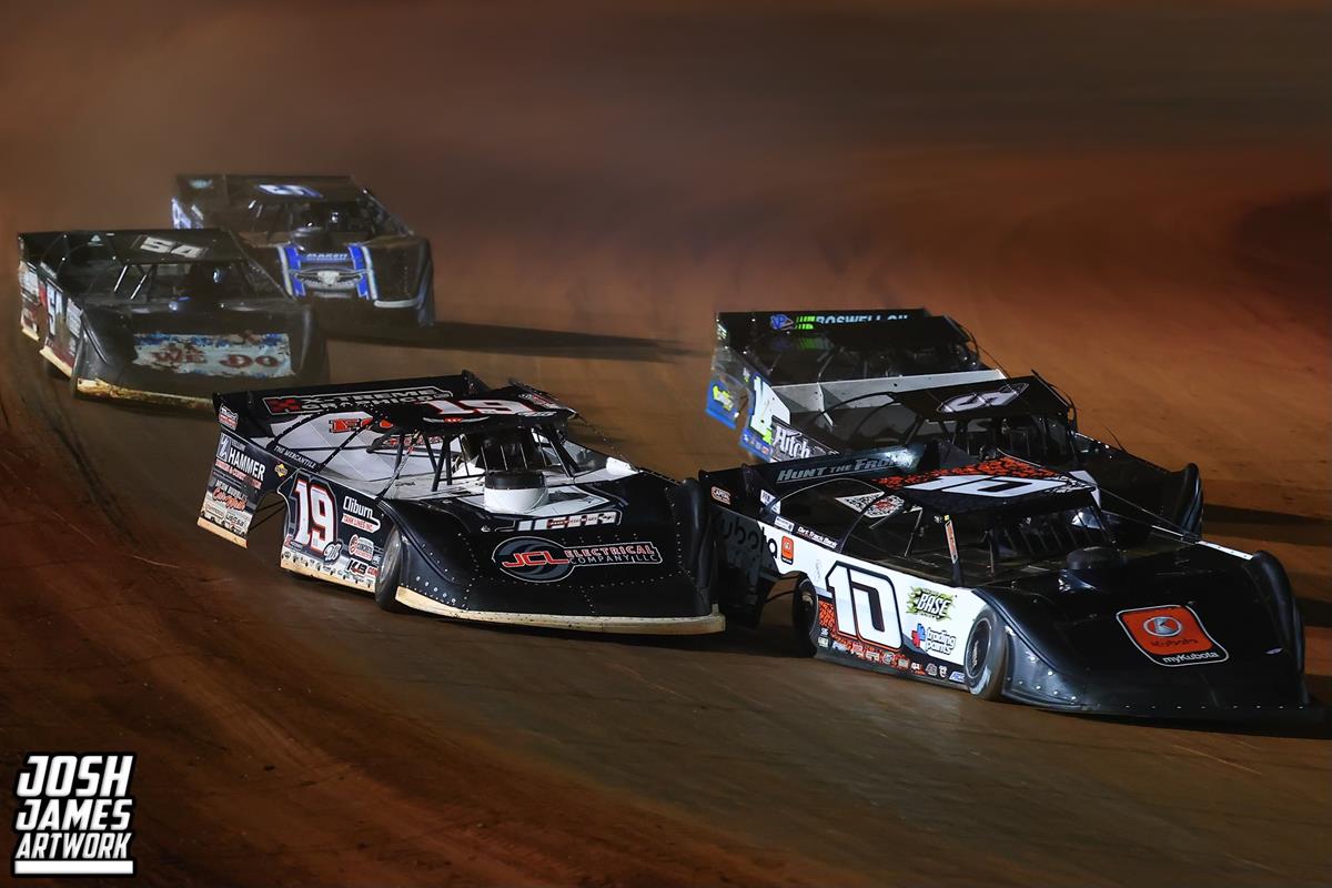 I-75 Raceway (Sweetwater, TN) – Hunt the Front Super Dirt Series – Championship Weekend – November 1st-2nd, 2024. (Josh James Artwork)