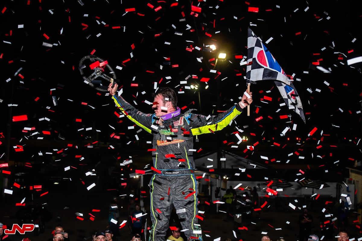 Senoia Raceway (Senoia, GA) - World of Outlaws Morton Buildings Late Model Series - October 2nd, 2021. (Jacy Norgaard photo)