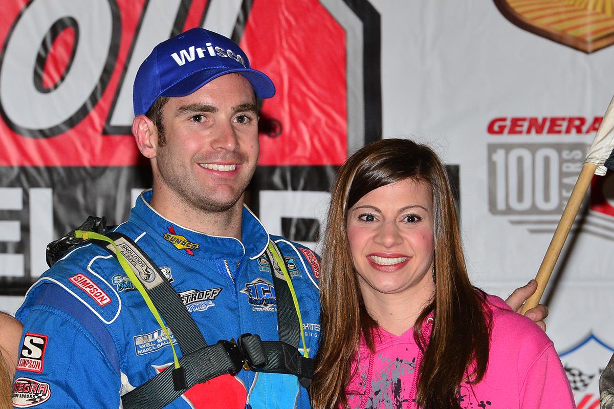 Josh Richards Rockets to Lucas Oil Late Model Dirt Series Win at East Bay Raceway Park