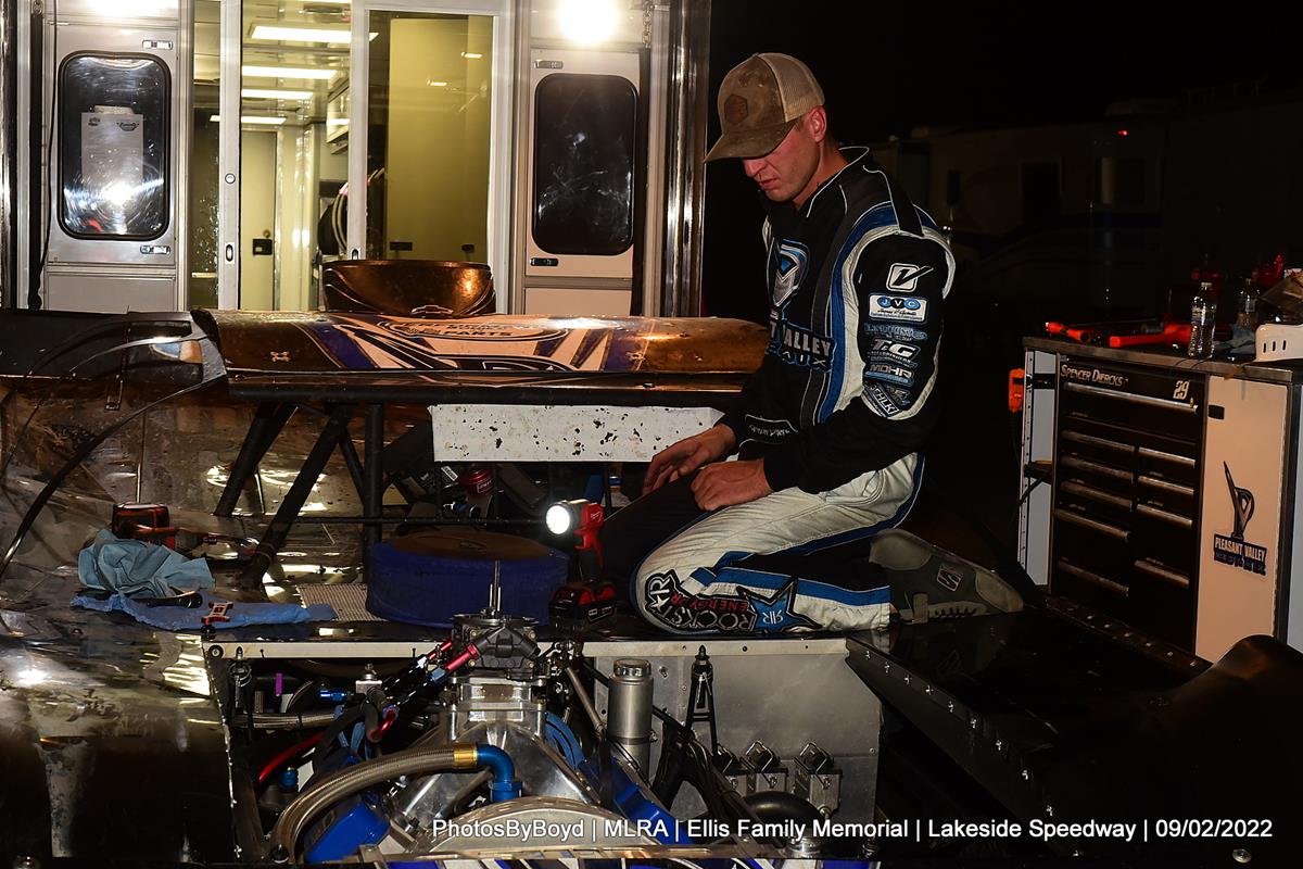 Lakeside Speedway (Kansas City, KS) – Lucas Oil Midwest LateModel Racing Association – September 2nd, 2022. (Todd Boyd photo)