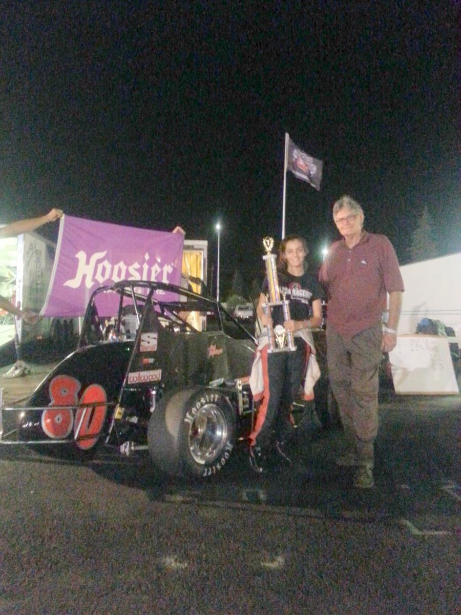 BRIEDINGER RECORDS USAC 1ST AT MADERA