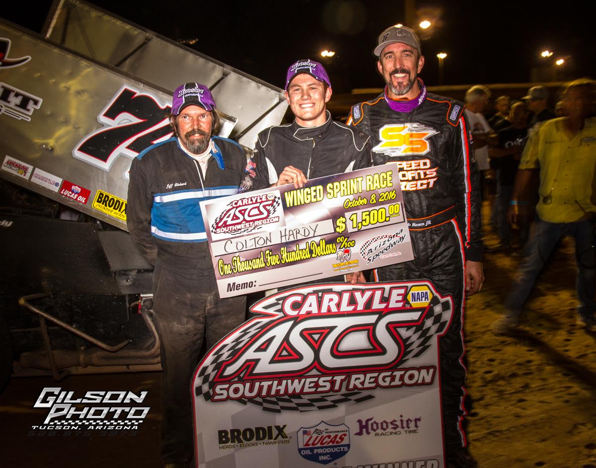 Hardy Handles ASCS Southwest At Arizona Speedway