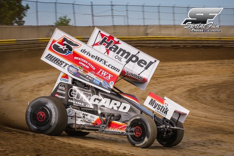 Huset’s Speedway (Brandon, SD) – World of Outlaws NOS Energy Drink Sprint Car Series – High Bank Nationals – June 21st-24th, 2023. (Sprint Fun Photos)