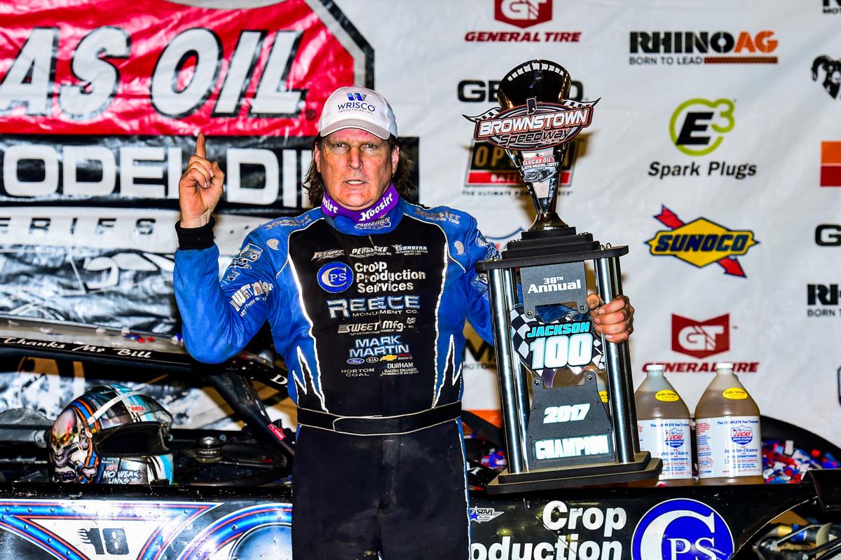 Bloomquist Best in Brownstown Speedway’s Jackson 100