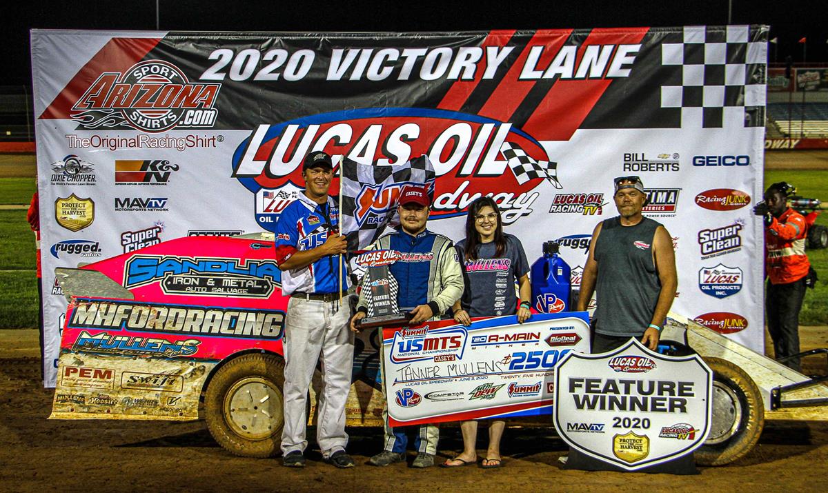 Lucas Oil Speedway Spotlight: Mullens rides momentum back to Wheatland after USMTS breakthrough win